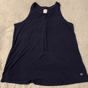 Gap Maternity Relaxed Breathe Work Out Tank Top Navy Blue (GapFit - size Medium)